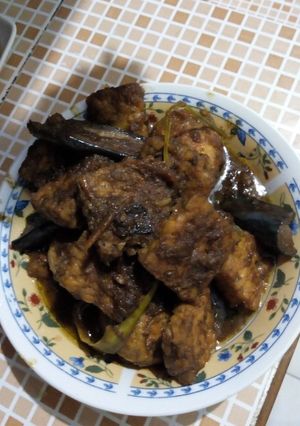 Foto resep Terong telor tempe semur