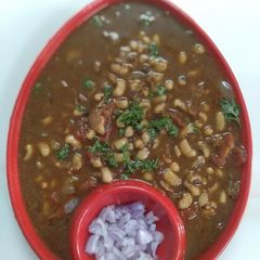 A picture of Chawli ki sabzi.