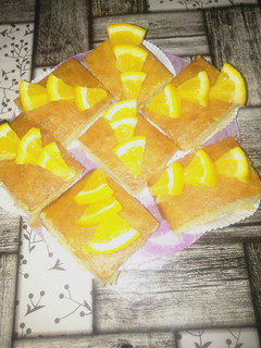 صورة لوصفة بسبوسة بالبرتقال 🍊