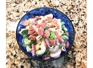 Hình của món Nui nấu phô-mai 🧀.