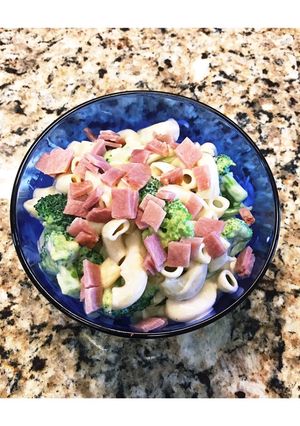 Hình của món Nui nấu phô-mai 🧀.