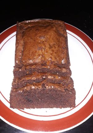Foto resep Brownies Shiny Crust Crunchy diluar chewy didalam