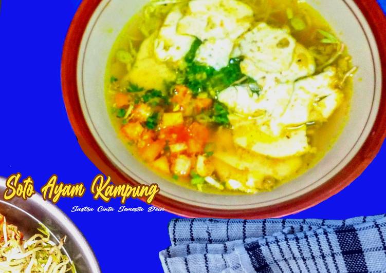 Bahan Soto Ayam Kampung ala "Sastra Cinta Semesta Dewi" | Bahan Membuat Soto Ayam Kampung ala "Sastra Cinta Semesta Dewi" Yang Sedap