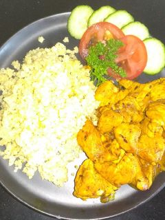 Pulyka curry recept fotója