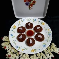 A picture of Iron Rich Beetroot Tikki.