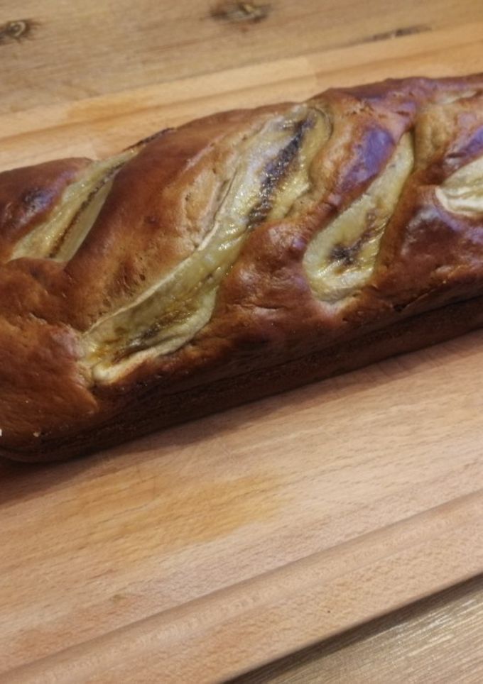 Una foto de Banana bread paleo