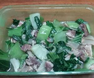 Cara Cepat Tumis pakcoy daging saus tiram Enak Bergizi Cara Cepat Tumis pakcoy daging saus tiram Enak Bergizi
