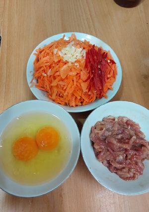 紅蘿蔔炒蛋 的食譜成品照片