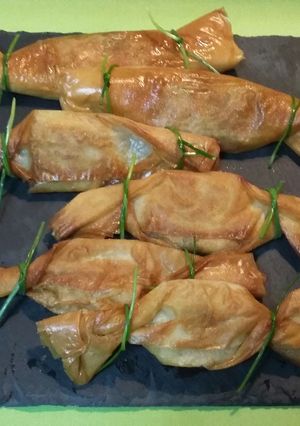 Foto principal de Caramelos de masa filo rellenos 