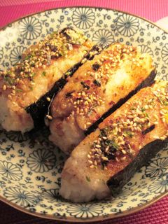 日式烤飯糰 的食譜成品照片