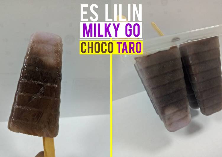 6 Resep: Es lilin Go Milky Go Choco Taro Untuk Pemula!
