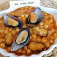 Garbanzos con mejillones