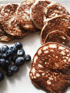 Una foto de Panqueques de avena