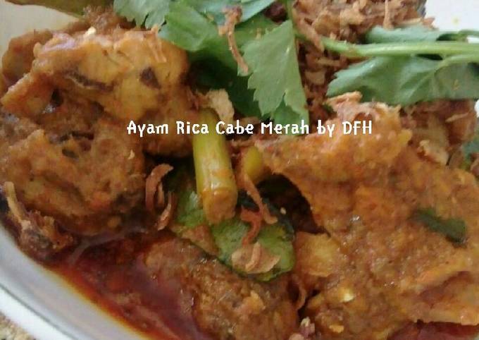 Ayam Rica Cabe Merah