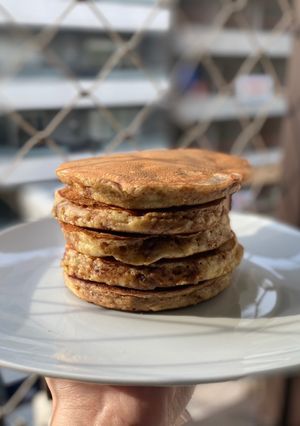Una foto de Hotcakes de banana ✨