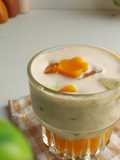 Creamy Matcha Mango Latte
