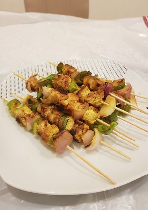 صورة لوصفة تكة دجاج