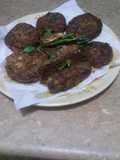 Spicy tawa Kachnaar cutlets