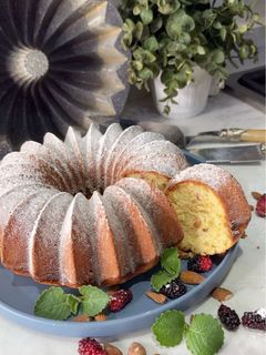 صورة لوصفة كيكة اللوز الاسبانيهTarta De Santiago (Almond Cake)