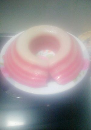 Foto resep kue lapis merah putih