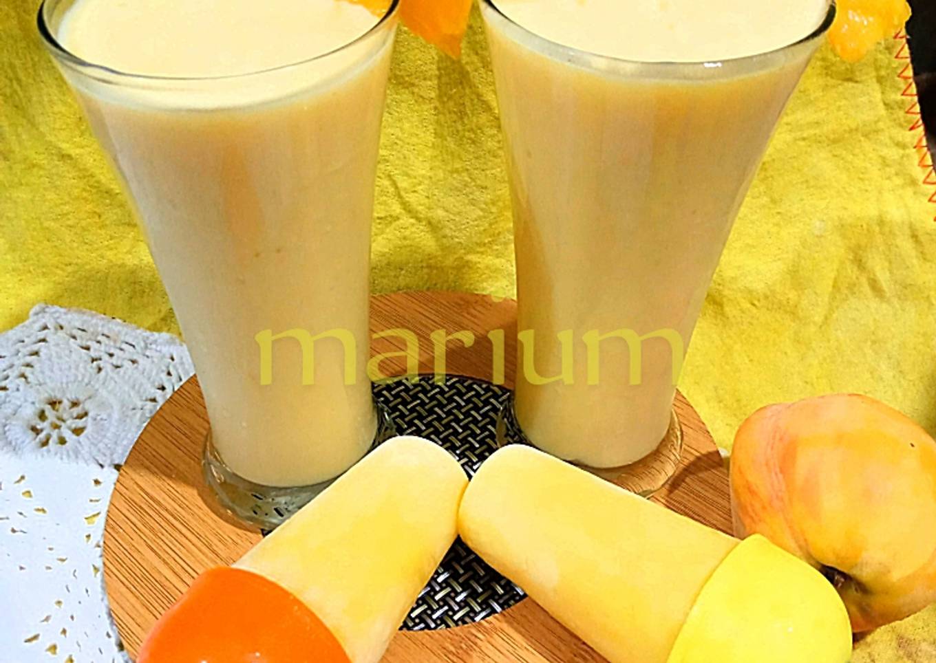 Mango milk shake