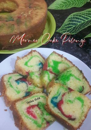 Foto resep Marmer Cake Pelangi