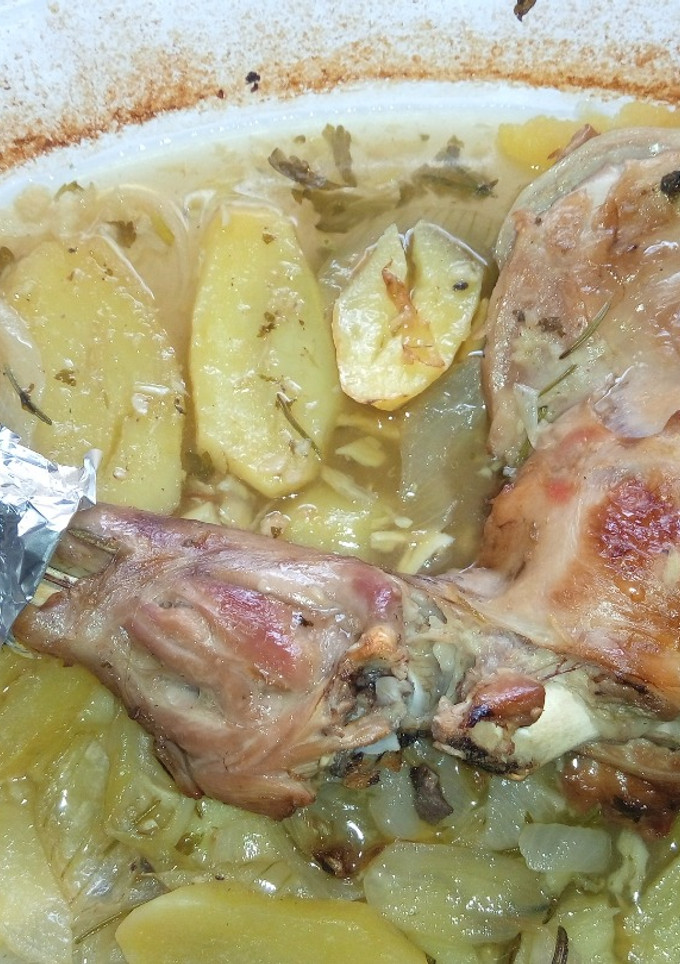 Una foto de Paletilla al horno