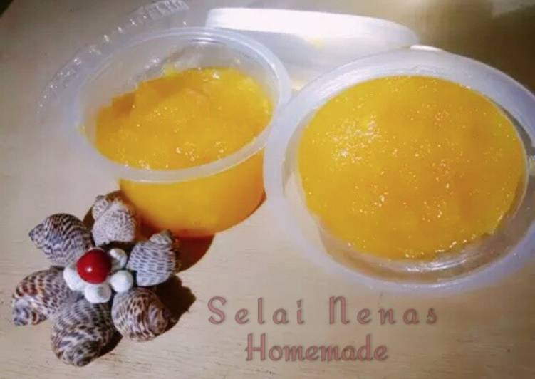 Langkah Mudah untuk Membuat Selai Nenas (Homemade), Menggugah Selera