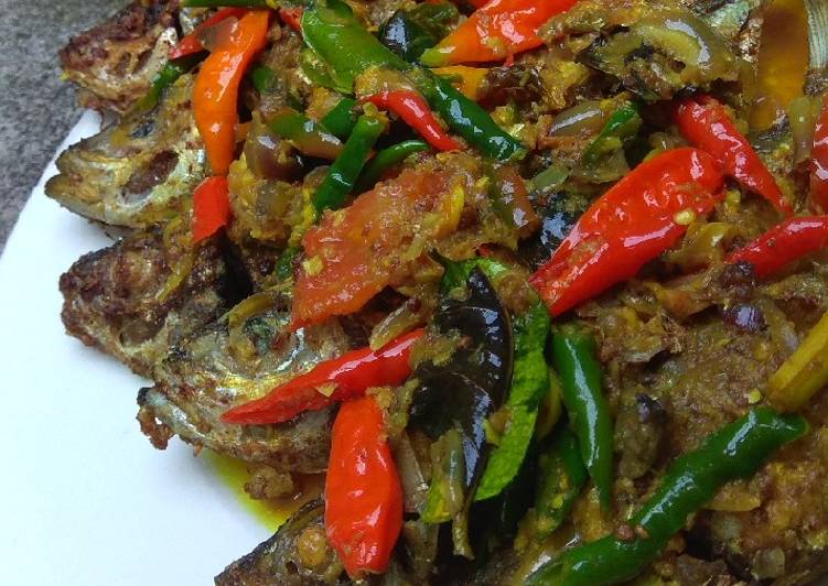 Langkah Membuat #3- acar kuning ikan kembung #seninsemangat yang Menggugah Selera