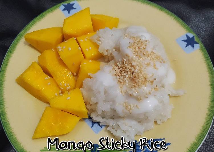 Langkah Mudah untuk Membuat Mango Sticky Rice, Lezat