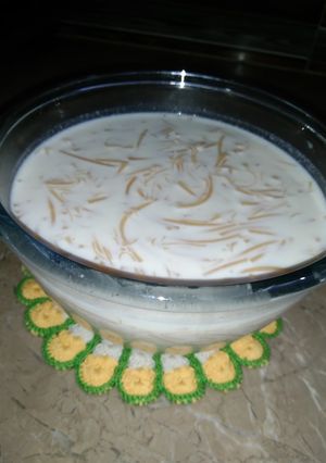 A picture of Pista kheer.