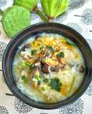 Cháo Sườn Nấm Mối Bí Đỏ