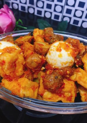 Foto resep Telur Tahu Kentang Balado