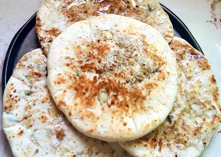 Steps to Prepare Super Quick Homemade Alo qeema waly naan