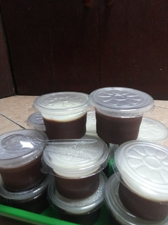 Foto resep Puding coklat vla vanilla ala kfc