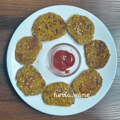A picture of Raw papaya Tikki.