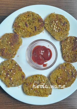 A picture of Raw papaya Tikki.