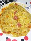 Peperoni en salsa para pasta