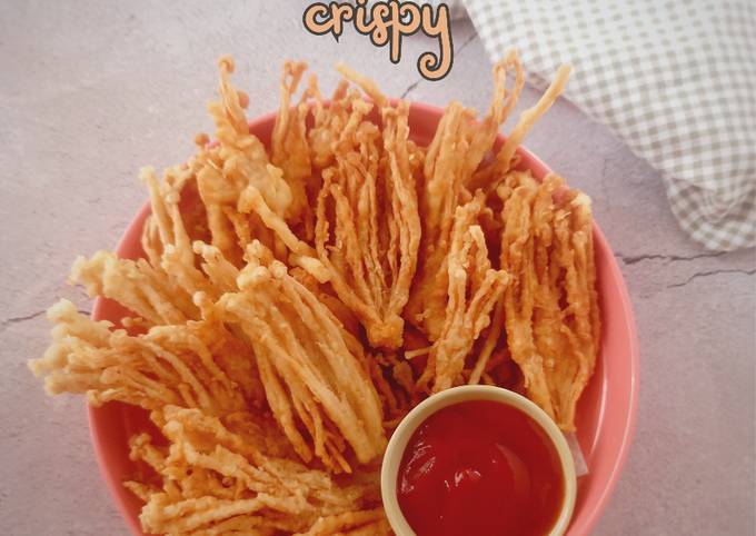 Resep Jamur Enoki Crispy Oleh Dapoer Bunda Delizha Cookpad