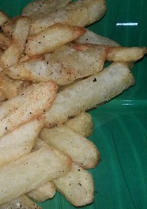 A picture of French fries.