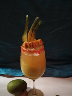 A picture of Aam panna.