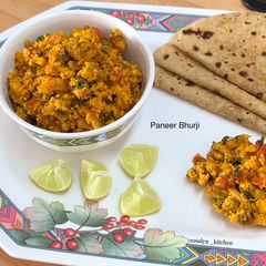 A picture of Paneer Bhurji.