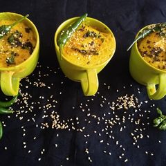 A picture of Mug dhokla.