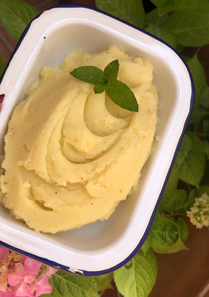 Una foto de Puré de patata casero