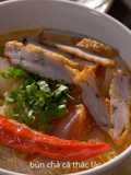 Bún chả cá thác lác