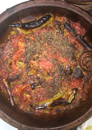 صورة لوصفة طاجن اللحم بالخضروات