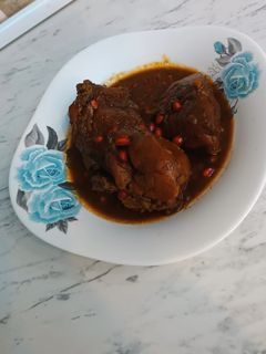 عکسی از دستور مرغ ناردونی