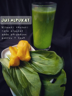 Foto resep Jus Alpukat KW (pokcoy + tape)