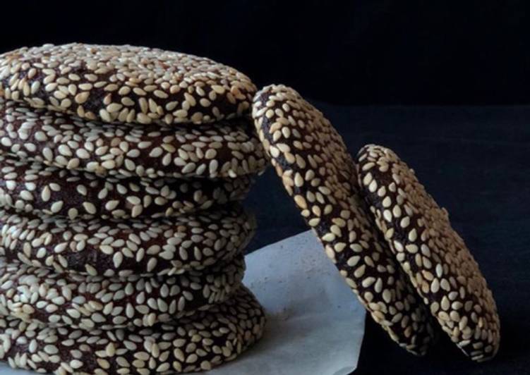 #GA4 #week4 Baked Tahini Cookies 🍪