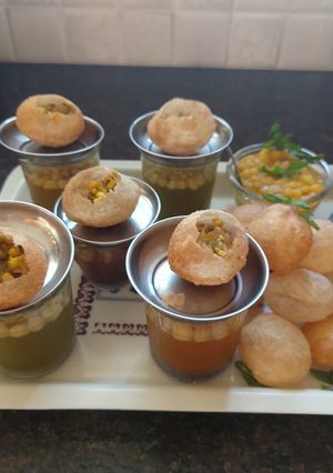 5 ફ્લેવર પાણીપુરી રેસીપી મુખ્ય ફોટો